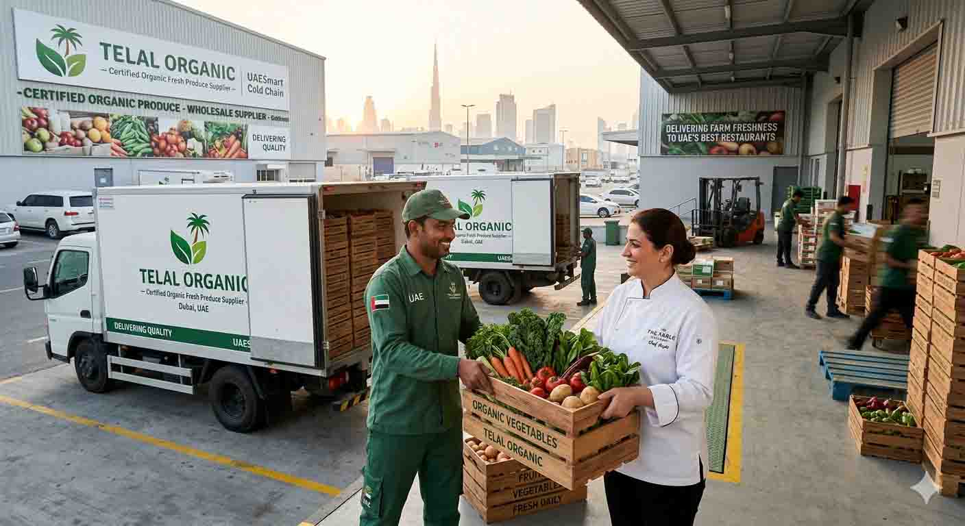 Organic Fresh Fruits & Vegetables Supplier in UAE